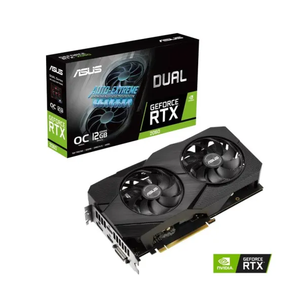 Card màn hình Asus DUAL-RTX2060-12G-EVO