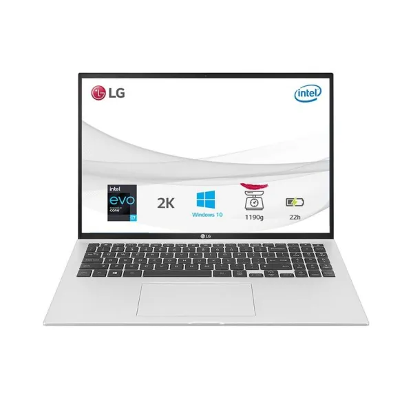 Laptop LG Gram 2021 16Z90P-G.AH73A5 (i7 1165G7/16GB/256GB SSD/16.0/Win10/Bạc)