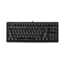 Bàn phím cơ Edra EK387 RGB V2 Blue sw (USBC/đen/Edra sw)