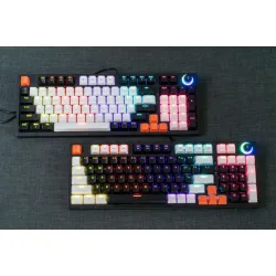 Bàn phím cơ E-Dra EK398 LED Rainbows Red Brown Blue switch