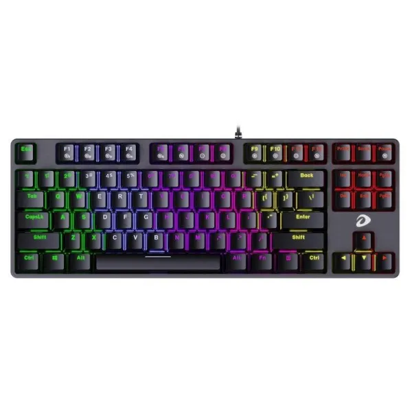 Bàn phím cơ DareU EK87 Multi LED Brown switch