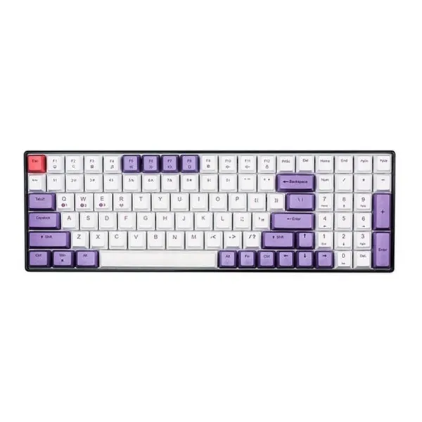 Bàn phím cơ E-DRA EK396W Bluetooth Gateron Blue switch