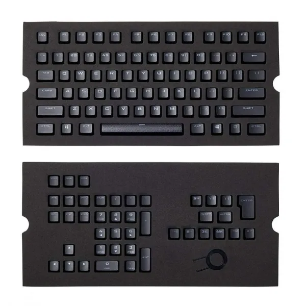 PBT Doubleshot Keycaps (CORSAIR) - Black