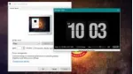 Cách tạo đồng hồ đếm giờ cho hình nền chờ trên Windows 10. 