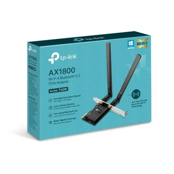 tp-link archer tx20e pcie adapter 20